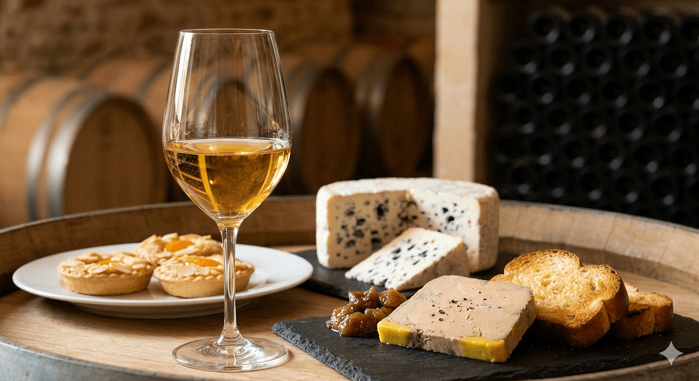 Que manger avec un vin liquoreux ?