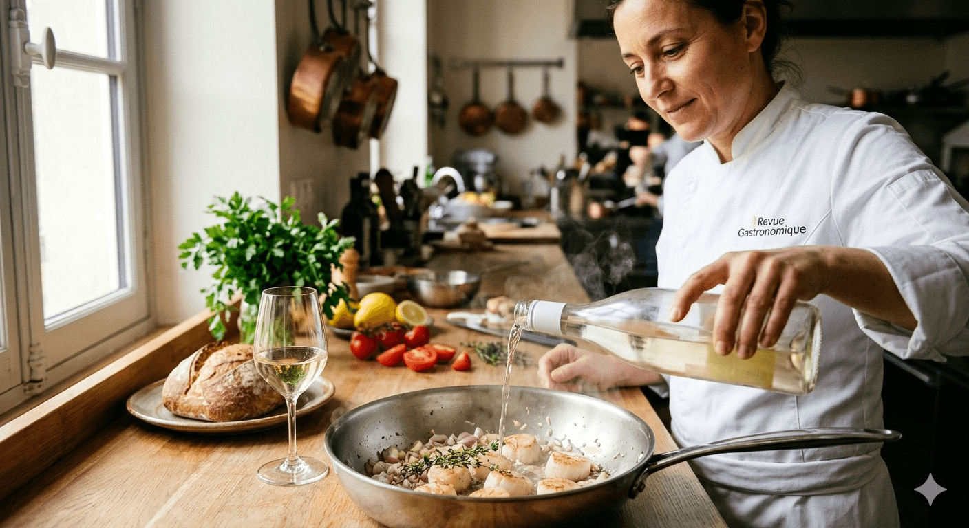 Recettes au vin blanc : guide et secrets de chefs pour sublimer vos plats
