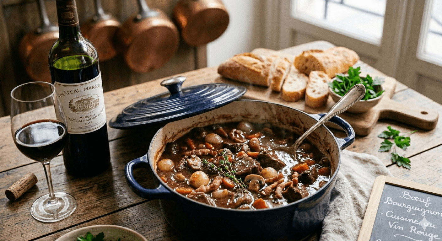 Recettes avec du vin rouge