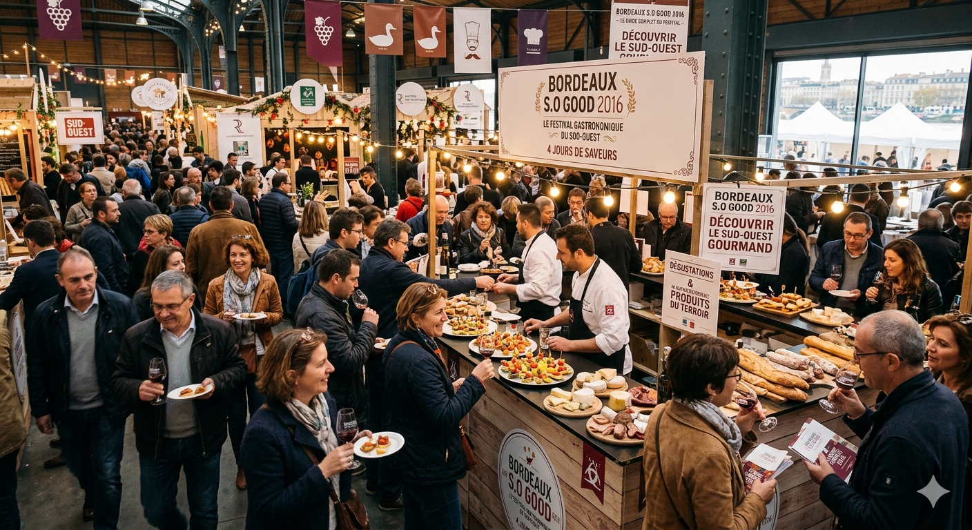 Bordeaux S.O Good 2016 : le guide complet du festival gastronomique du Sud-Ouest